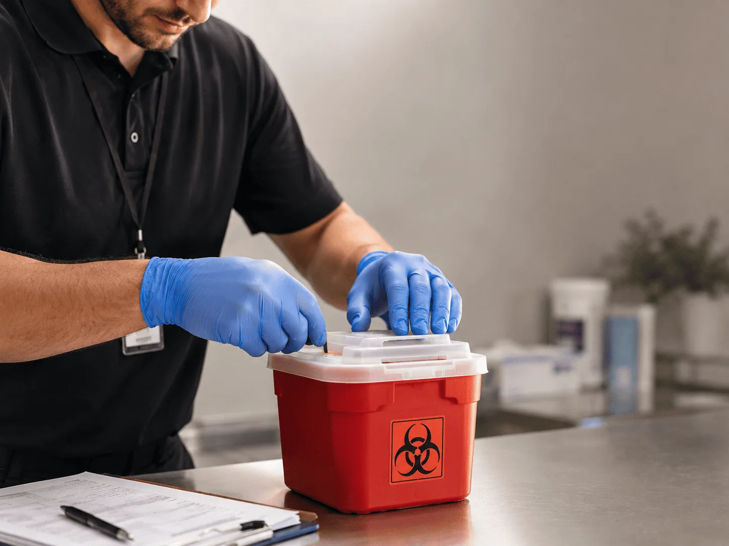 Why choose Sharps Waste Disposal in Higginson, AR